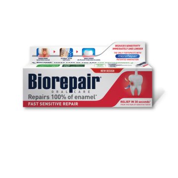 Biorepair Fast sensitive repair pasta za zube 75ml