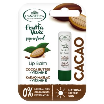 L'Angelica lip Balm Cocoa Butter & Vitamin E