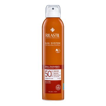 Rilastil sun transparentni sprej spf 50+ 200ml 