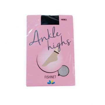 Lilly ankle mrežica nero 1kom