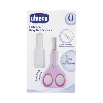 Chicco makazice za nokte, roze