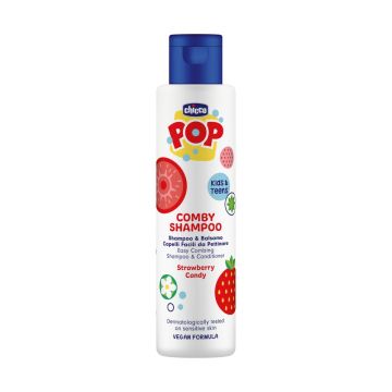 Chicco POP jagoda 2u1 šampon i regenerator 250ml