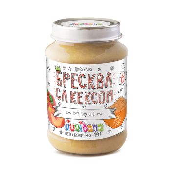 Juvitana kašica od breskve i keksa 190g