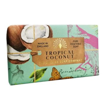 The english soap company kokos čvrsti sapun 190gr