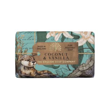 The English Soap Company Coconut & Vanilla čvrsti sapun 190g
