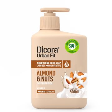 Dicora Urban fit tečni sapun za ruke vitamin B, badem i orah 500ml