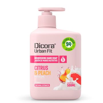 Dicora Urban fit tečni sapun za ruke vitamin C, citrusi i breskva 500ml