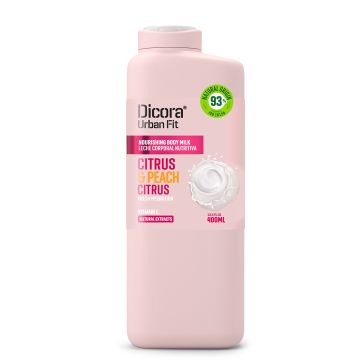 Dicora Urban fit mleko za telo vitamin C, citrusi i breskva 400ml