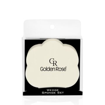 Golden Rose Wedge Sponge Set