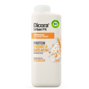 Dicora urban fit gel za tuširanje protein, jogurt i ovas 400ml