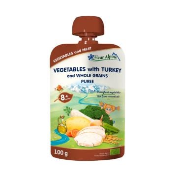 Fleur Alpine Organski pire sa ćuretinom 90g