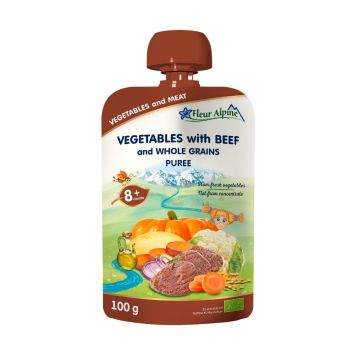 Fleur Alpine Organski pire sa govedinom 90g