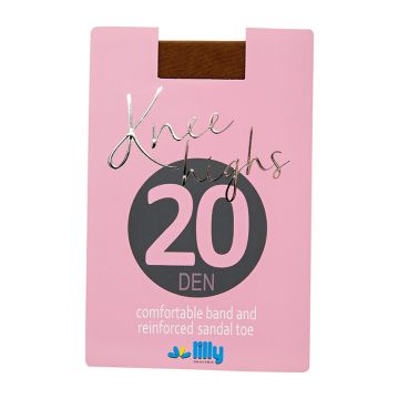 Lilly dokolenice  20 Den Suede