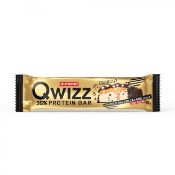 Nutrend qwizz protein bar salted caramel 60g