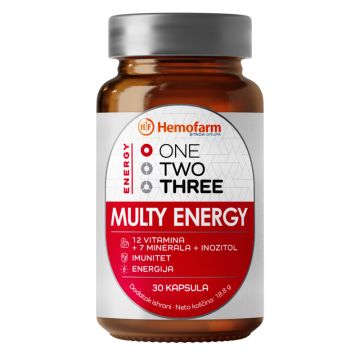 One Two Three Multy Energy, 30 kapsula
