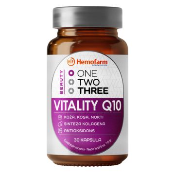 One Two Three Vitality Q10, 30 kapsula
