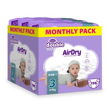 Violeta pelene dc air dry 3 Midi monthly pack 4-9kg 189 komada