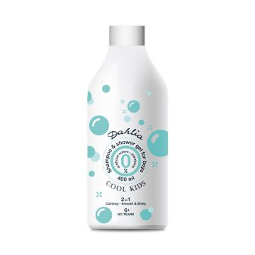 Dahlia Cool Kids šampon i gel za kupanje za dečake 2u1, 400ml
