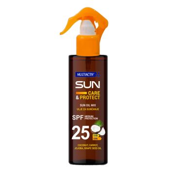 Multiactiv Care&Protect Ulje za sunčanje u speju SPF 25 200ml