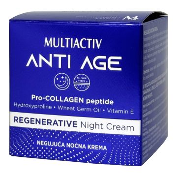 Multiactiv anti age negujuća noćna krema 50ml