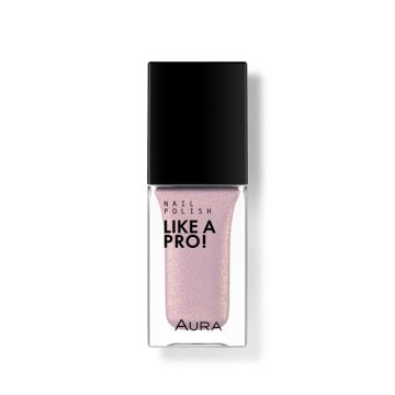 AURA Like a PRO! lak za nokte 104 BABY PINK SHIMMER, 9,5 ml