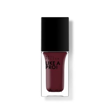 AURA Like a PRO! lak za nokte 121 DARK PLUM RED, 9,5 ml