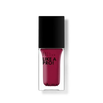 AURA Like a PRO! lak za nokte 123 CLASSY RED, 9,5 ml