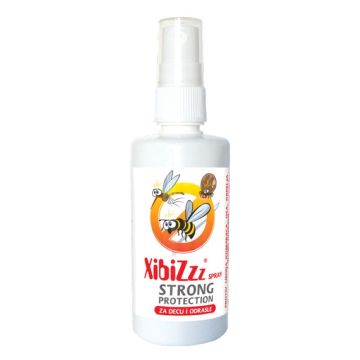 Xibizzz strong protection ikaridin sprej protiv uboda komaraca i krpelja 100ml