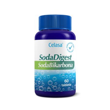SodaDigest Sodabikarbona, 60 tablete, Celasa 