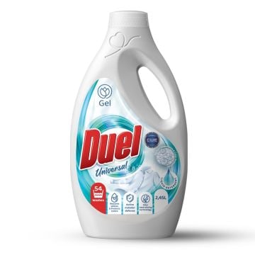 Duel gel tečni deterdžent za mašinsko i ručno pranje veša Universal 2450ml