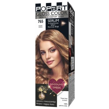 Popart Gloss Color 765 nugat smeđa