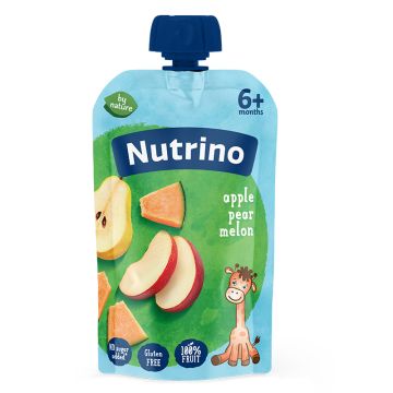 Nutrino voćni pire jabuka, kruška i dinja 100g
