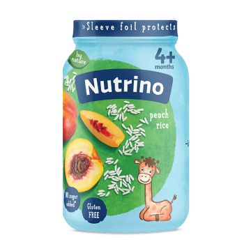 Nutrino kašica 4+ breskva sa pirinčem 190g