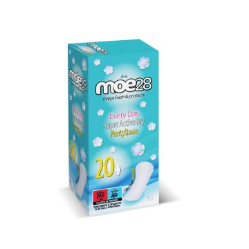 Moe28 active dry pantyliners dnevni ulošci 20 kom