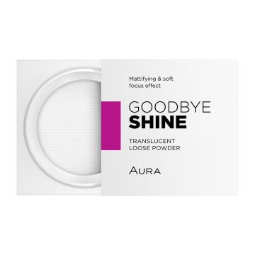 Aura translucentni puder u prahu za matiranje kože lica goodbye shine