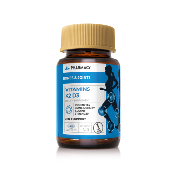 Pharmacy Vitamins K2D3, 30 mekih gel kapsula