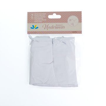 Lilly basic set gaćica brasiliana sa čipkom bele L