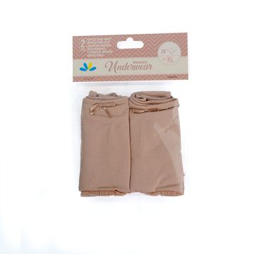 Lilly basic set gaćica brasiliana sa čipkom natur XL