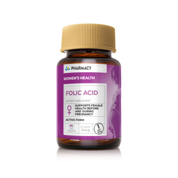Pharmacy Folic Acid, 60 tableta
