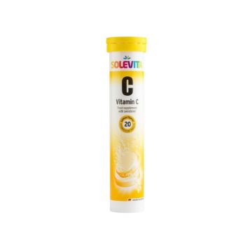Solevita Vitamin C šumeće tablete, 20 kom