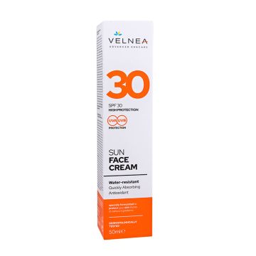 Velnea sun  krema za lice za zaštitu od sunca spf30 50ml