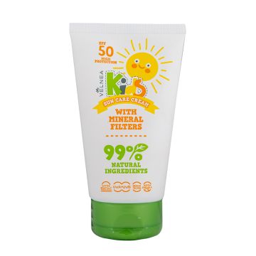 Velnea Kids sun mineralna krema za zaštitu od sunca 99% prirodnih sastojaka spf50+ 150ml