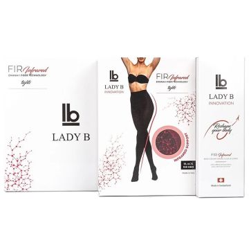 Lady B FIR Set Crne hulahopke i krema S/M