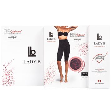 Lady B FIR Set Crni šorts i krema L/XL