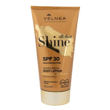 Velnea sun Losion za telo sa šljokicama SPF30