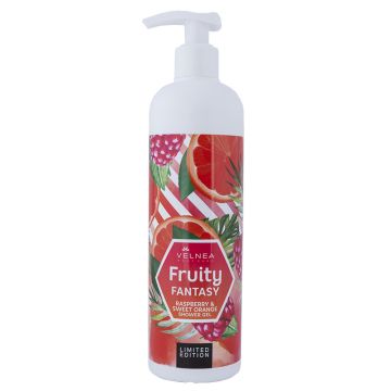 Velnea gel za tuširanje malina i pomorandža 400ml