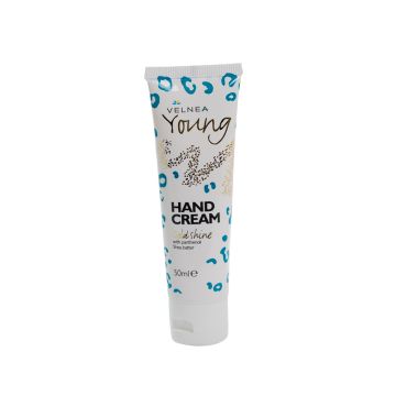 Velnea Young krema za ruke sa zlatnim šljokicama 50ml