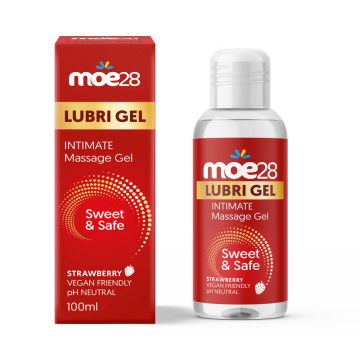 Moe28 intimni gel jagoda 100ml