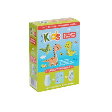 Velnea Kids 2u1 kupka sa stikerima - dinosaurus,  200ml