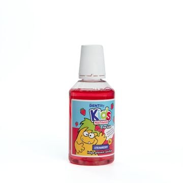 Dentility Kids vodica za ispiranje usta jagoda 300ml